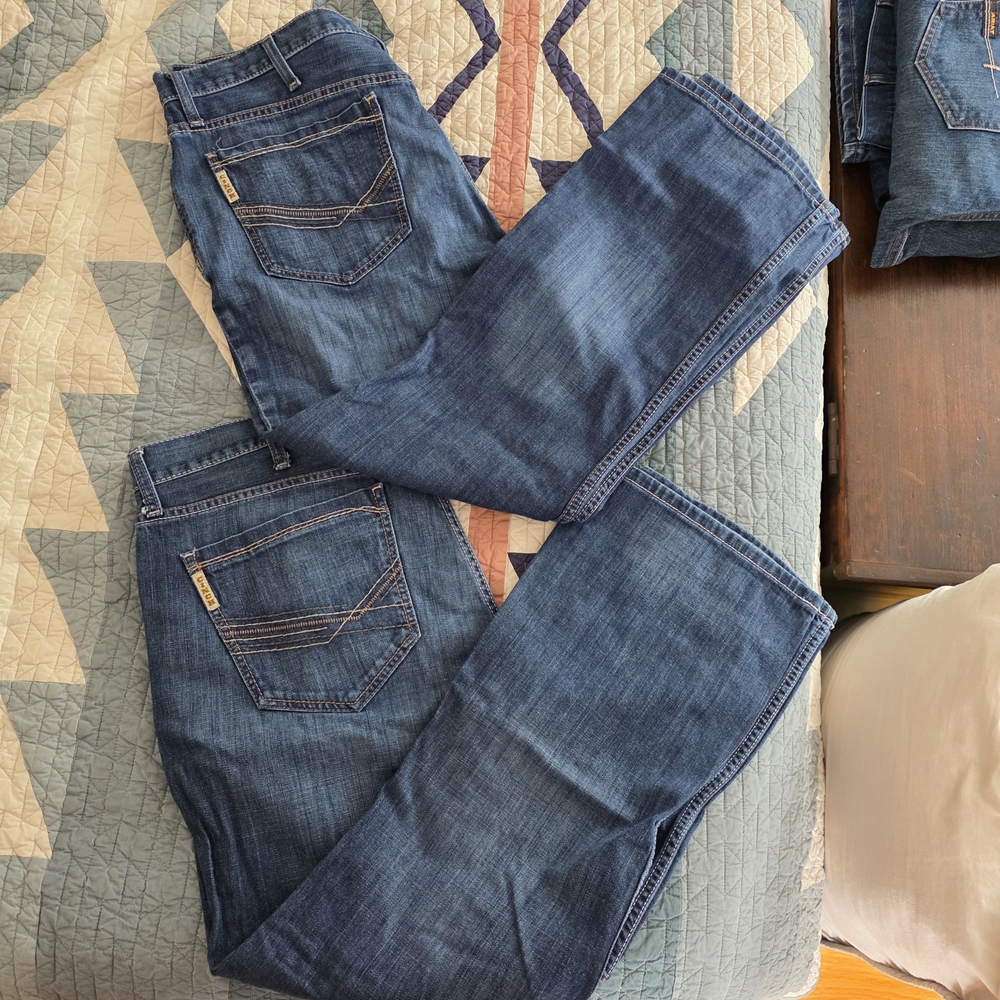 Two Pair Men's Cinch Ian Jeans - 38x30